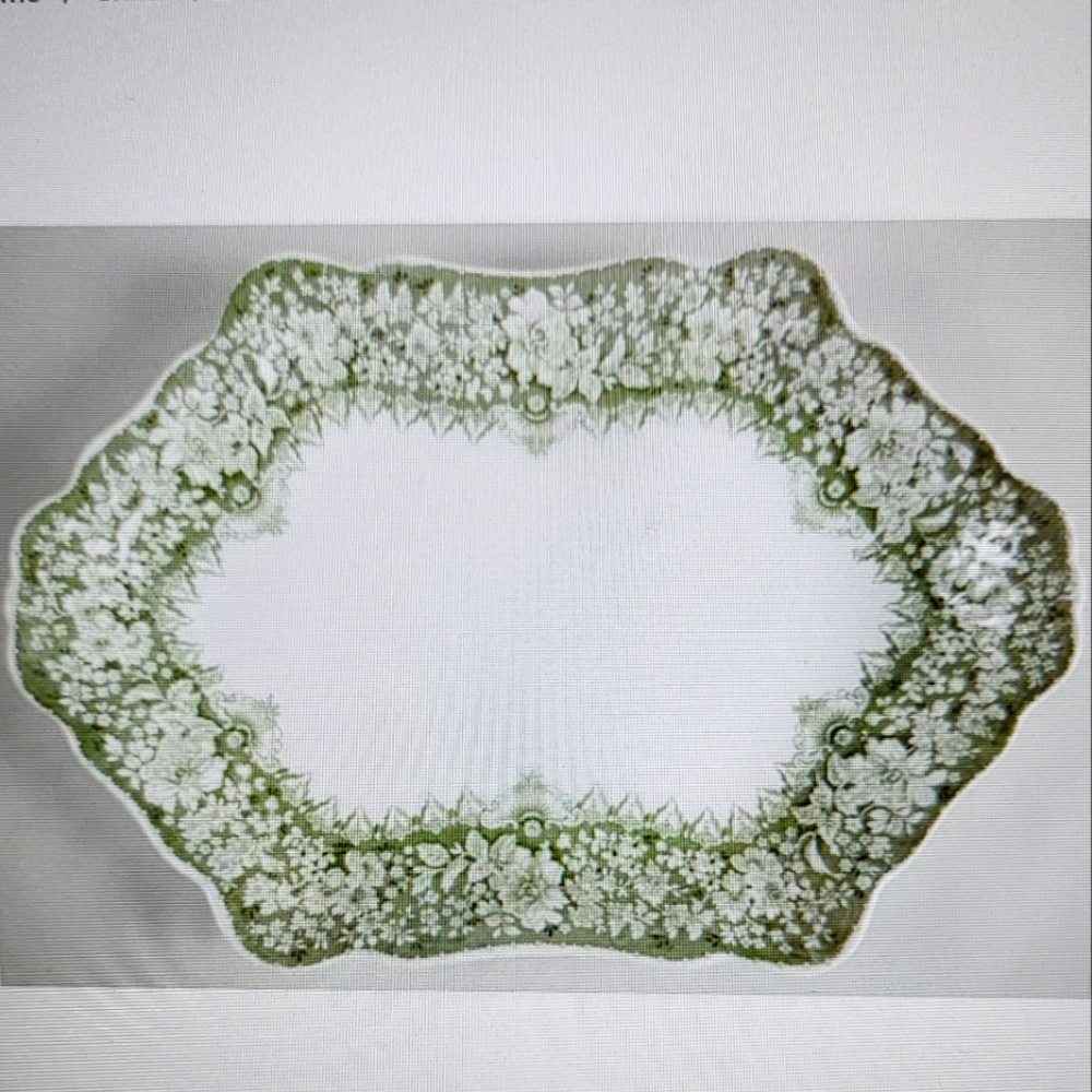 JOHNSON BROTHERS 14" Oval Serving Platter‎ Havana EUC